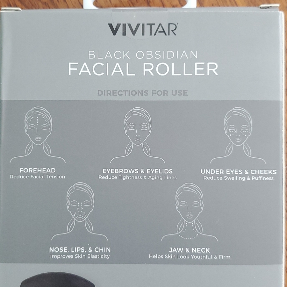Black Obsidian Facial Roller - Picture 10 of 13